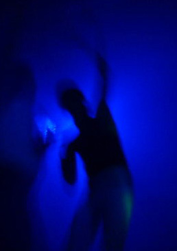 blue dancer